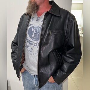 GENUINE VINTAGE LEATHER JACKET